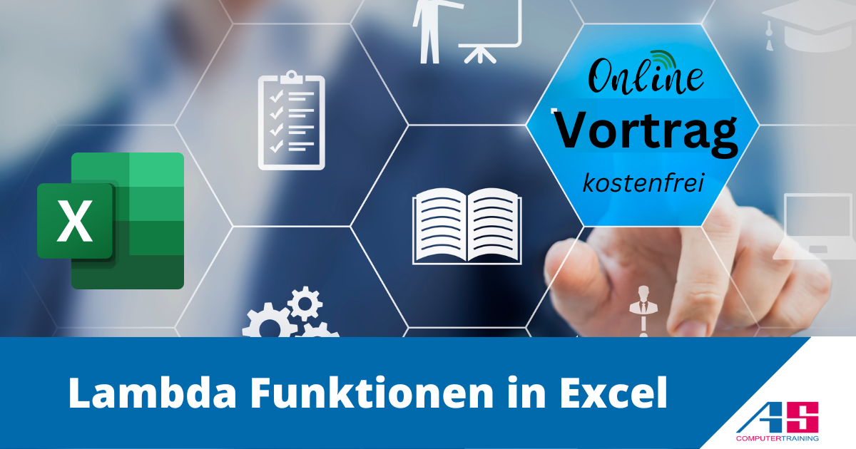 Online vortrag lambda funktionen in excel eigene funktionen ohne vba